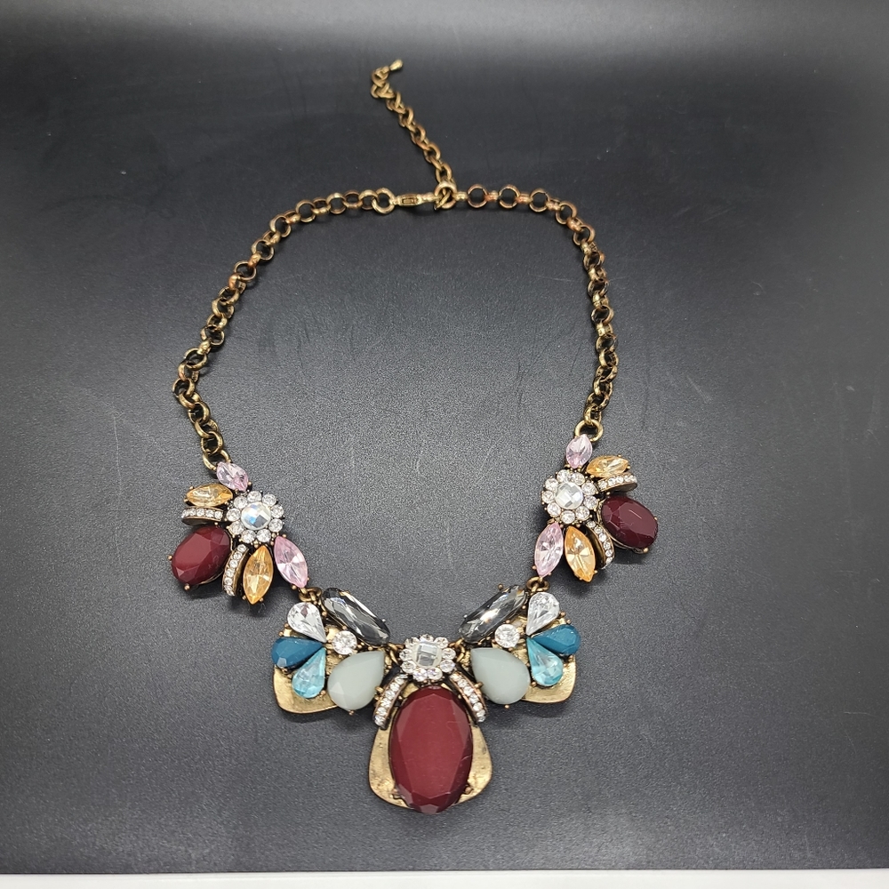 Statement Necklace. Multi-Colored. - image 1